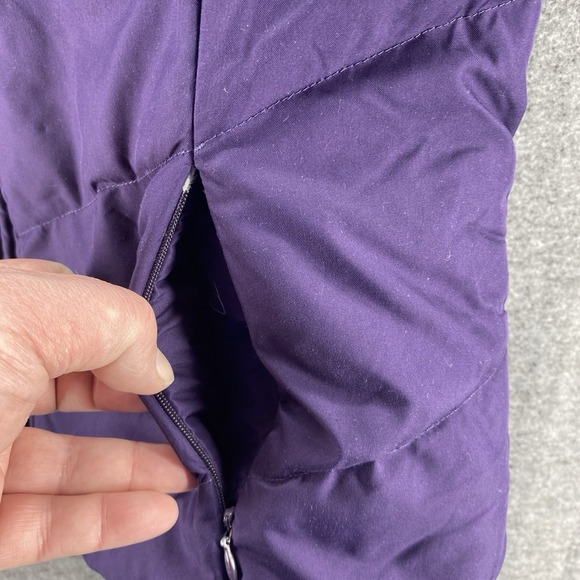Tommy Hilfiger Vest Womens Large Purple Sleeveless Full‎ Zip Fleece Hiking - Picture 4 of 11